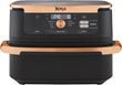 Ninja FlexDrawer Air Fryer Black and Copper, AF500UKCP
