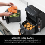Ninja Double Stack Air Fryer XL Black/Copper SL400UKCP
