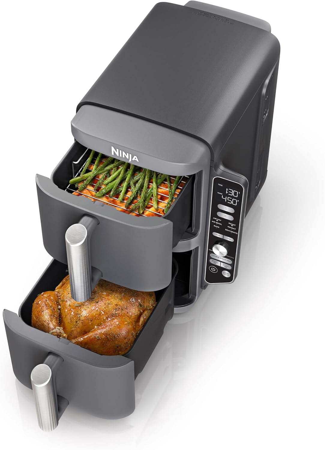 Ninja DoubleStack XL Air Fryer Grey SL401