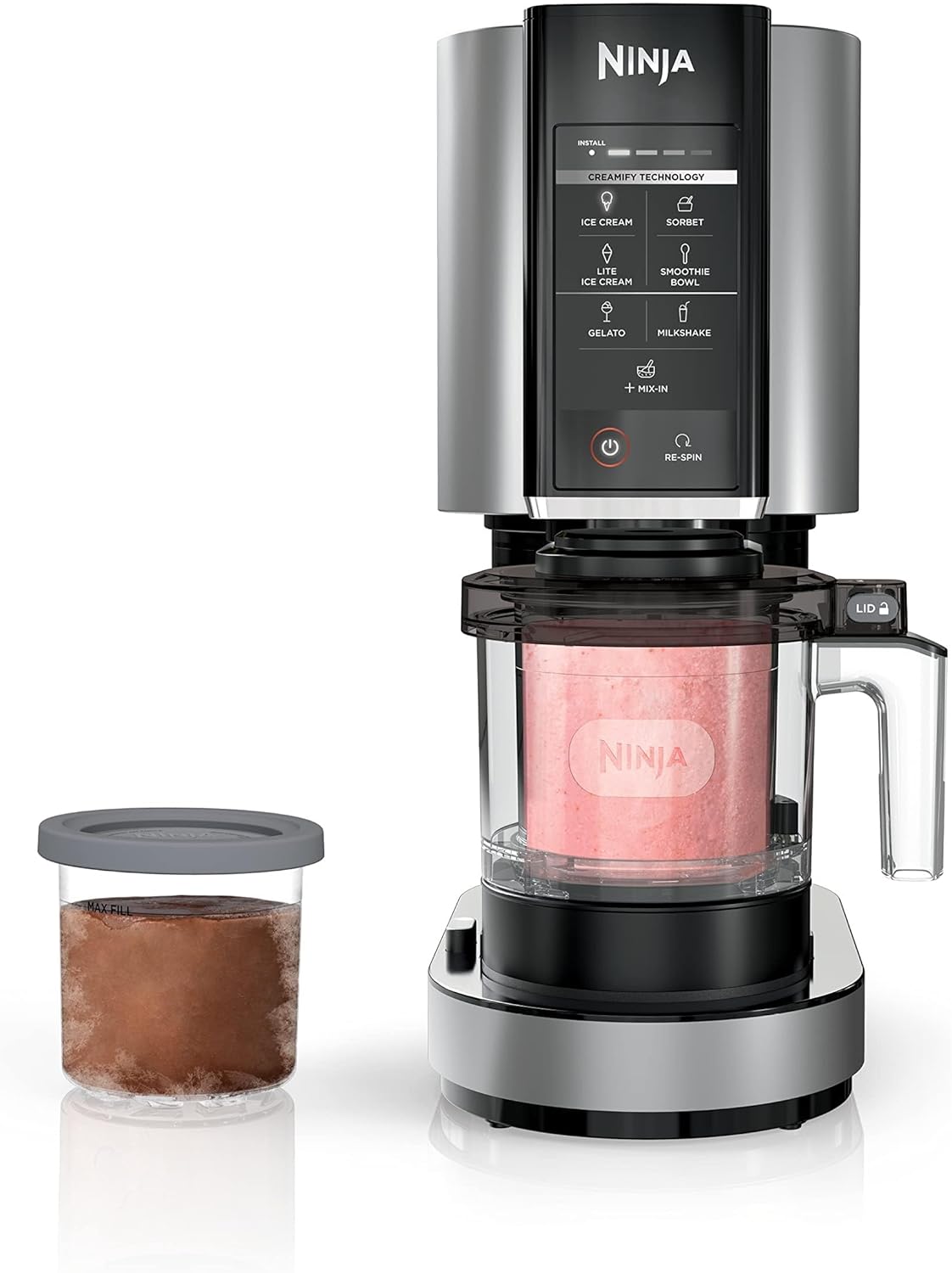 Ninja CREAMi Ice Cream Maker, Silver NC301
