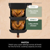 Ninja Double Stack Air Fryer XL Black/Copper SL400UKCP