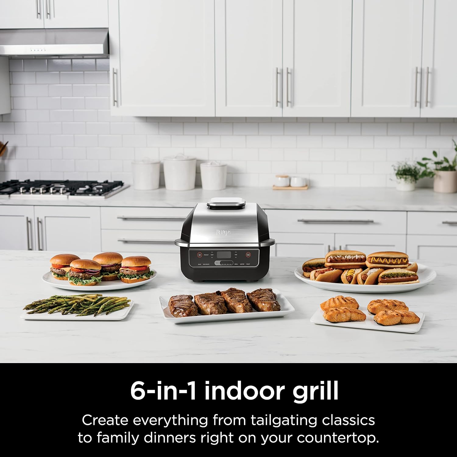 Ninja Foodi 6-in-1 Indoor Grill EG201