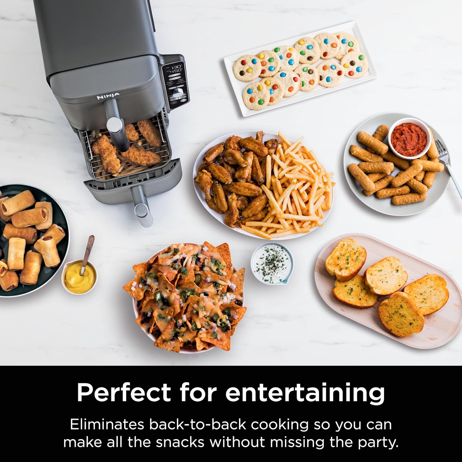 Ninja DoubleStack XL Air Fryer Grey SL401