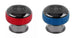 Blue and red